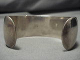 Vintage Navajo Sterling Silver Native American Bracelet Old Cuff Jewelry-Nativo Arts