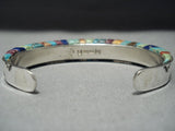 Vintage Navajo Turquoise Sterling Silver Native American Jewelry Bracelet-Nativo Arts