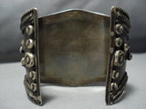 Vintage Navajo Turquoise Sterling Silver Native American Jewelry Bracelet-Nativo Arts