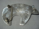 Vintage Navajo Turquoise Sterling Silver Native American Jewelry Buckle-Nativo Arts