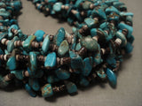 Wonderful Modernistic Navajo Native American Jewelry jewelry Perisan Turquoise Necklace Wow-Nativo Arts