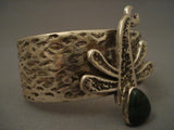 Wonderful Navajo Dragonfly Native American Jewelry Silver Bracelet-Nativo Arts