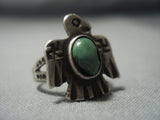 Wonderful Vintage Navajo Royston Turquoise Sterling Native American Jewelry Silver Ring-Nativo Arts