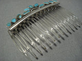 Wonderful Vintage Navajo Sterling Silver Native American Barrette Pin Comb-Nativo Arts