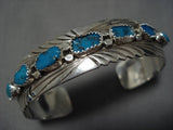 Wonderful Vintage Navajo Sterling Silver Native American Cuff Bracelet-Nativo Arts
