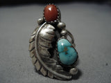 Wonderful Vintage Navajo Sterling Silver Native American Ring Old-Nativo Arts