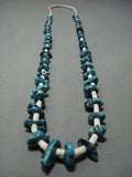 Wonderful Vintage Santo Domingo Turquoise Necklace-Nativo Arts