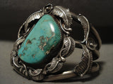 World Of Intricacy Vintage Navajo Turquoise Native American Jewelry Silver Garden Bracelet-Nativo Arts